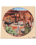 Puzzle - Dzikie zwierzęta - Na pustyni