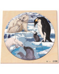 Puzzle - Dzikie zwierzęta - W krainie lodu