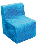Krzesełko Soft Hill, niebieska