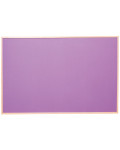 Kolorowa tablica korkowa 100 x 150 cm - fioletowa