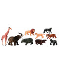 Figurki zwierząt - Zwierzęta afrykańskie - 9 szt.