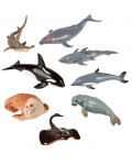 Figurki zwierząt - Zwierzęta morskie - 8 szt.