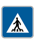 Kamizelka - Znak drogowy - Przejście dla pieszych
