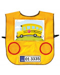 Kamizelka - Samochodzik - żółty