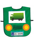 Kamizelka - Samochodzik - zielony