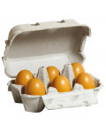 Jajka w pudełku - brązowe