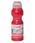 Farba Creall Spongy - czerwona