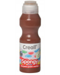 Farba Creall Spongy - brązowa