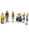 Figurki niepełnosprawni przyjaciele