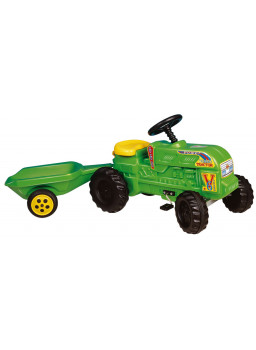 Turbo traktor z przyczepką