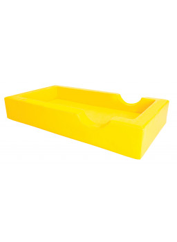 Łóżeczko piankowe - żółte