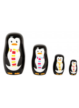 Matrioszka - Rodzina pingwinów