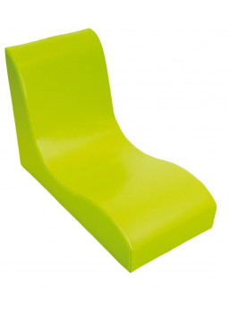 Fotel SOFT Relax dla 1 dziecka - zielony
