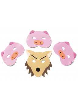 Maski - Trzy świnki