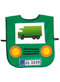 Kamizelka - Samochodzik - zielony